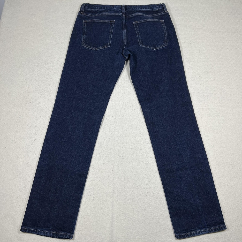 Outerknown S.E.A. Local Straight Jeans Mens 33x34‎ Blue Organic Stretch Denim - Picture 10 of 10